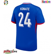 Camiseta Francia Ibrahima Konate #24 Primera Equipación Eurocopa 2024 manga corta
